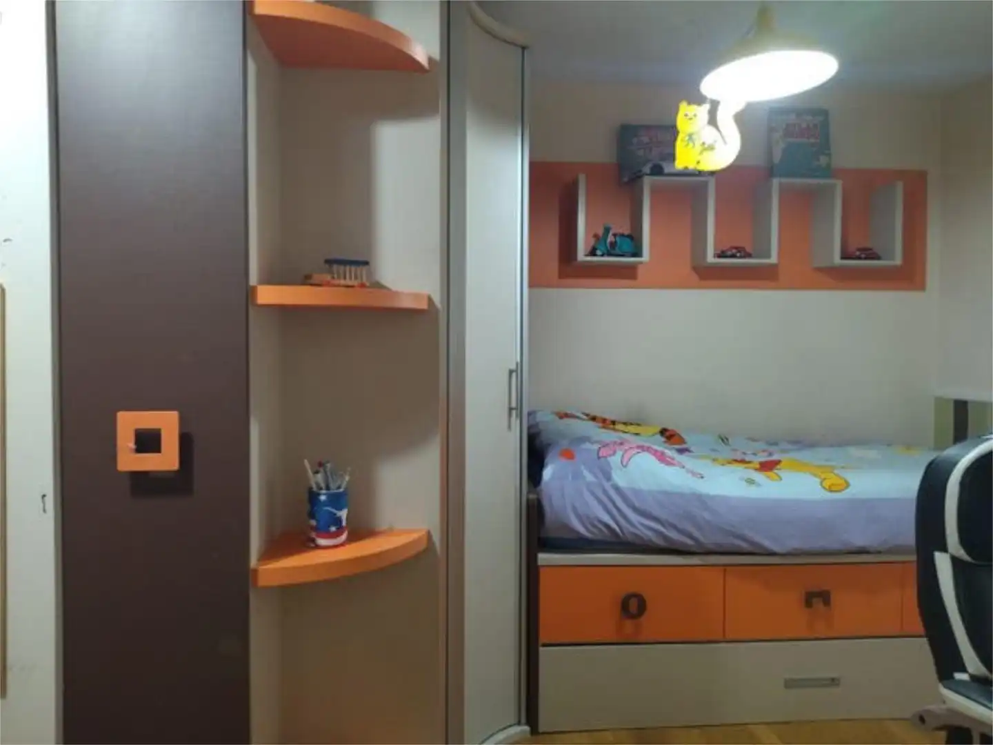 Bedroom of Flat for rent in Lugo  with Heating, Storage room and Furnished