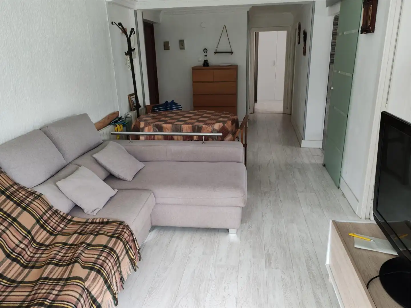 Sala de estar de Piso para compartir en Leioa