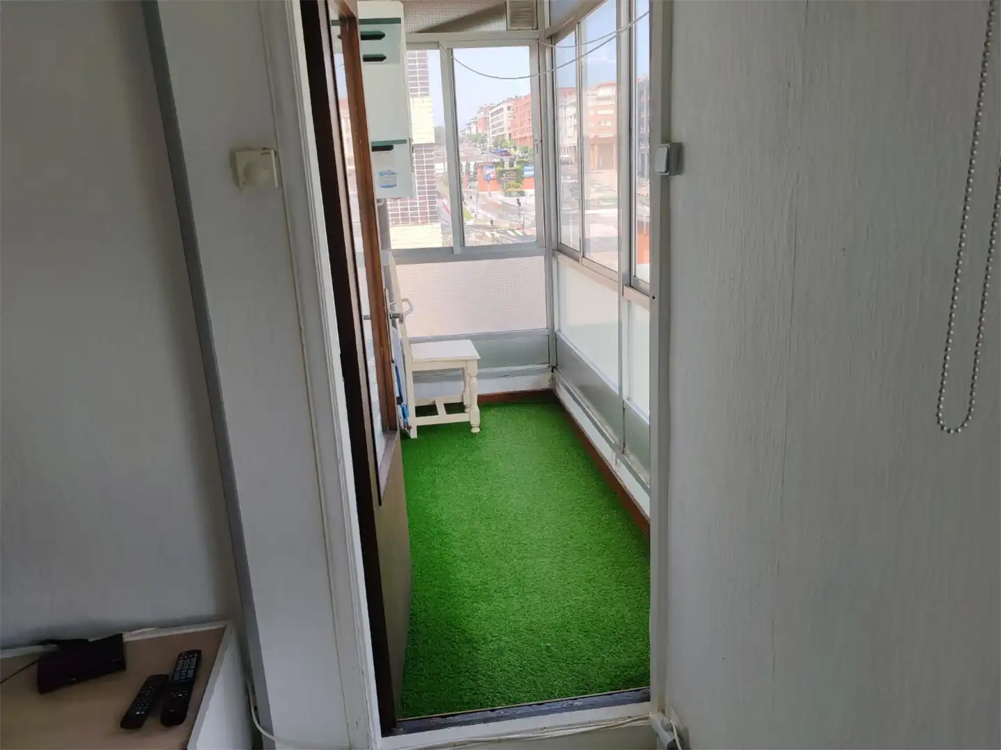 Room in Iparragirre Etorbidea, 72, Centro Urbano - Hirigunea Balcony of Flat for share in Leioa