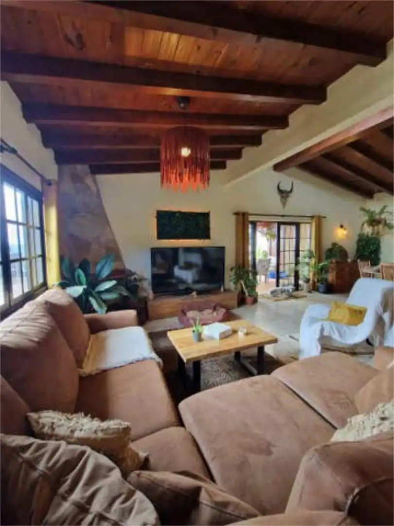 Houses for sale in Chío Living room of Houses for sale in Guía de Isora with Terrace and Swimming Pool