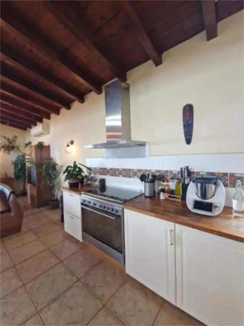 Houses for sale in Chío Kitchen of Houses for sale in Guía de Isora with Terrace and Swimming Pool
