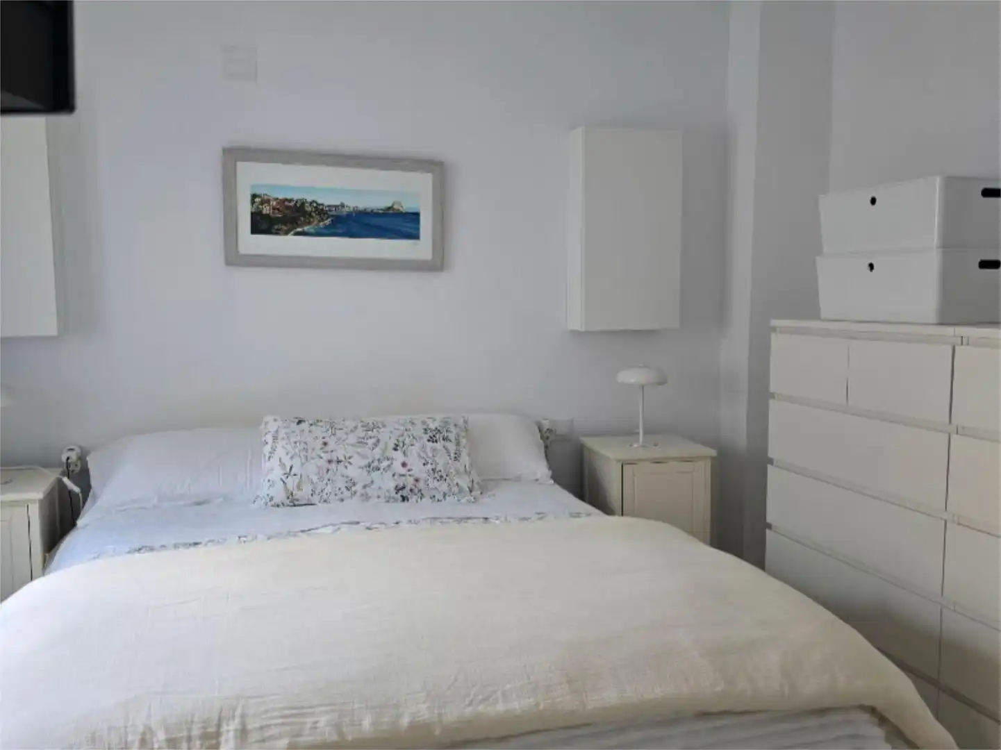 Pis en venda a Partida Buenavista, 11, Carrió - La Merced - Los Pinos Dormitori de Pis en venda en Calpe / Calp amb Aire condicionat, Calefacció i Jardí privat