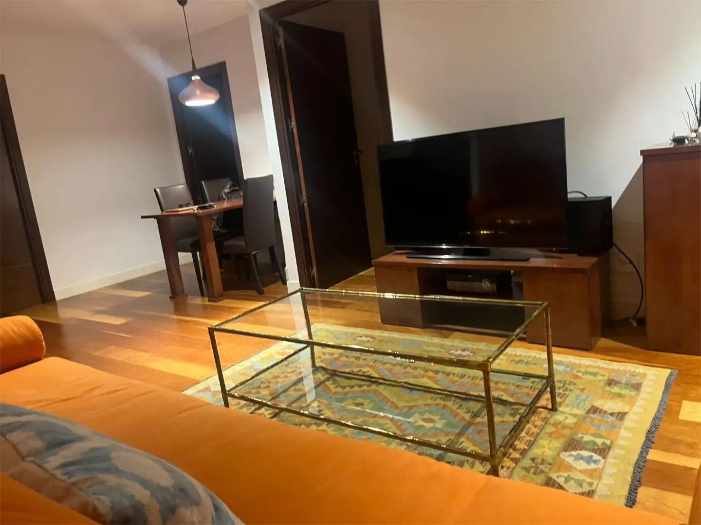 Sala d'estar de Pis en venda en  Madrid Capital amb Aire condicionat