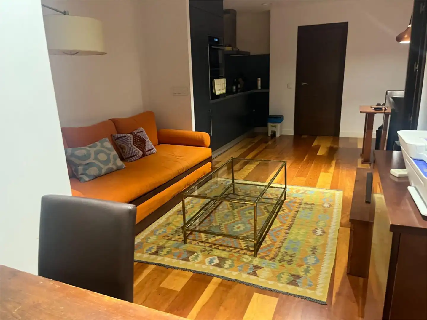 Living room of Flat for sale in  Madrid Capital  with Air Conditioner