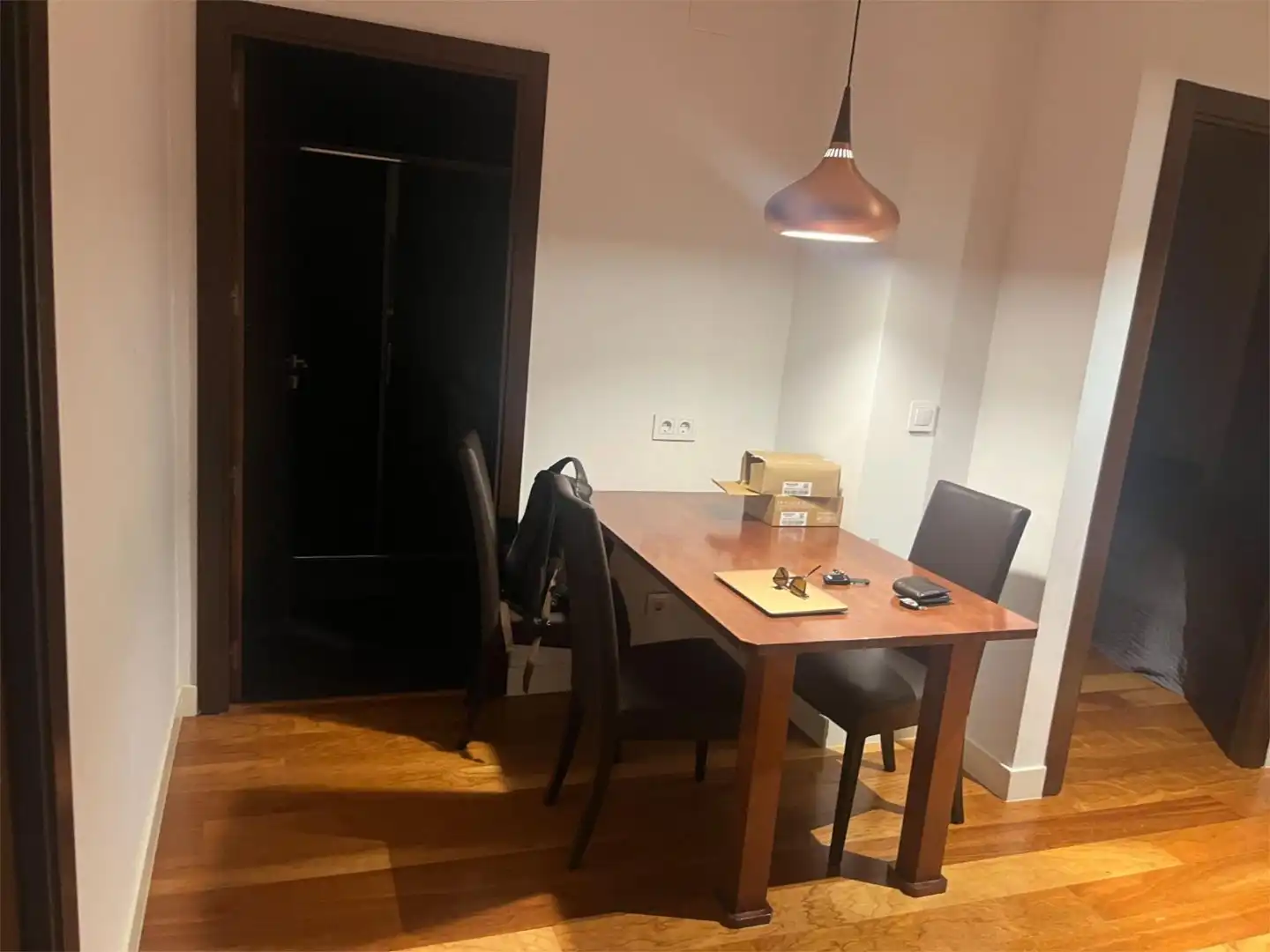 Dining room of Flat for sale in  Madrid Capital  with Air Conditioner