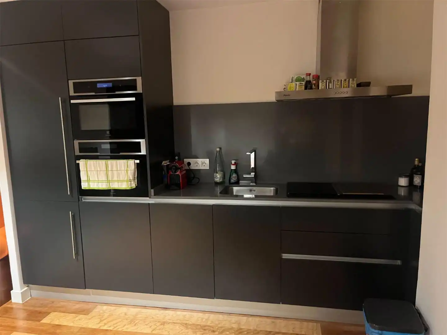 Kitchen of Flat for sale in  Madrid Capital  with Air Conditioner