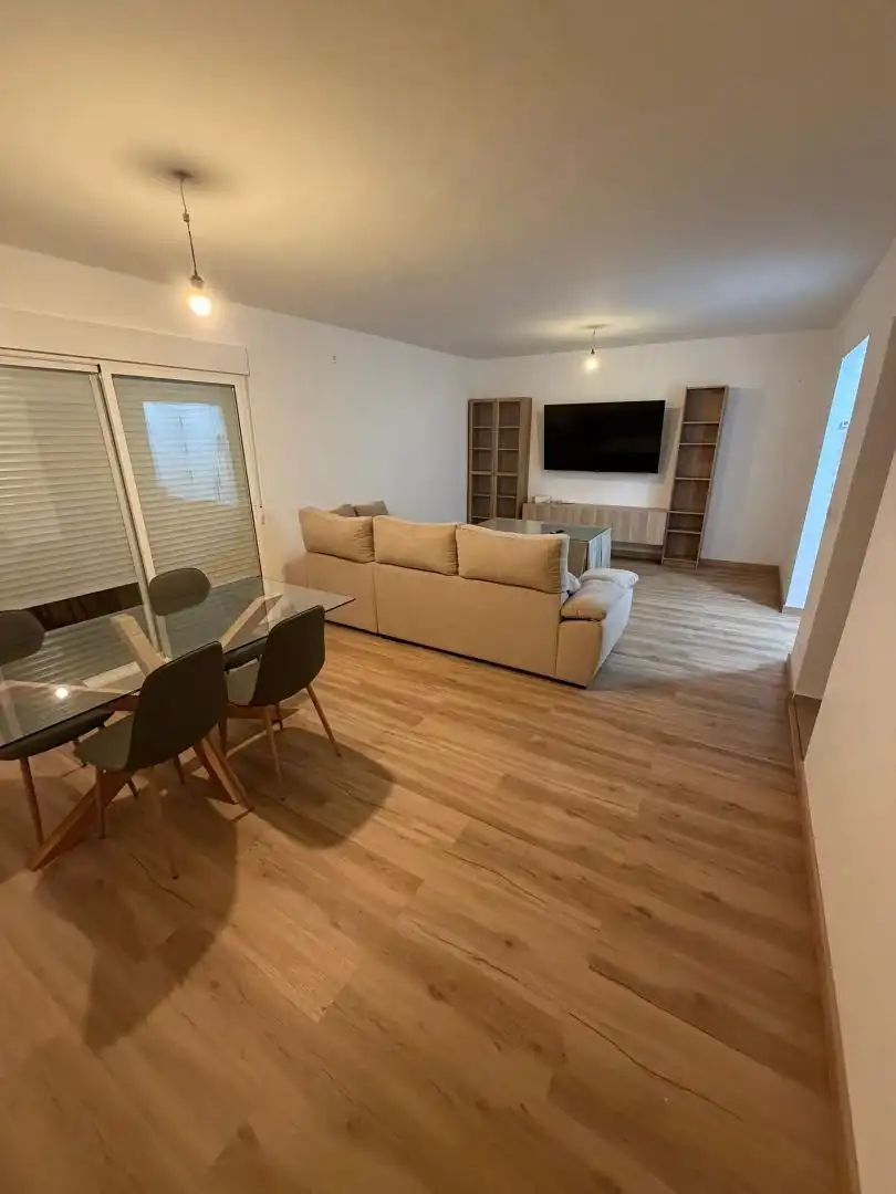 Flat for sale in Avenida San Juan Bosco, 6, Santiago - Coronación Living room of Flat for sale in Jerez de la Frontera with Parquet flooring, Furnished and Balcony