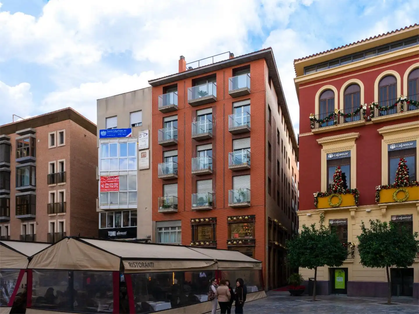 Flat for sale in Plaza Julián Romea, 3, Santa Catalina - San Bartolomé Exterior view of Flat for sale in Murcia with Air Conditioner, Heating and Terrace