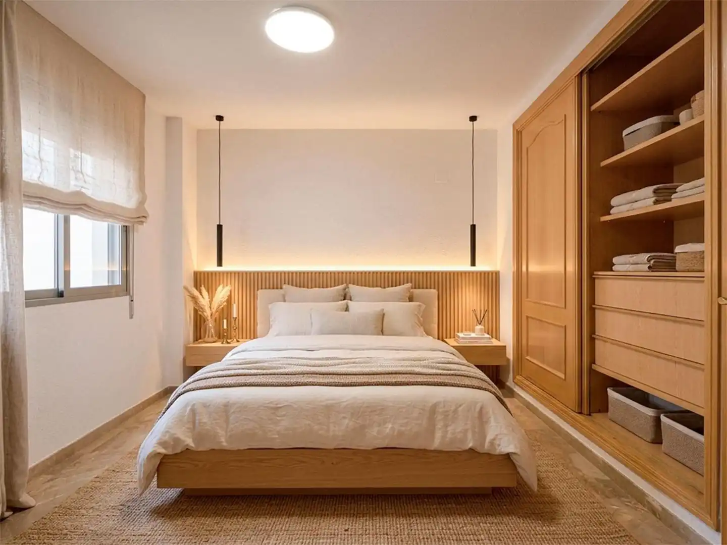 Flat for sale in Plaza Julián Romea, 3, Santa Catalina - San Bartolomé Bedroom of Flat for sale in Murcia with Air Conditioner, Heating and Terrace