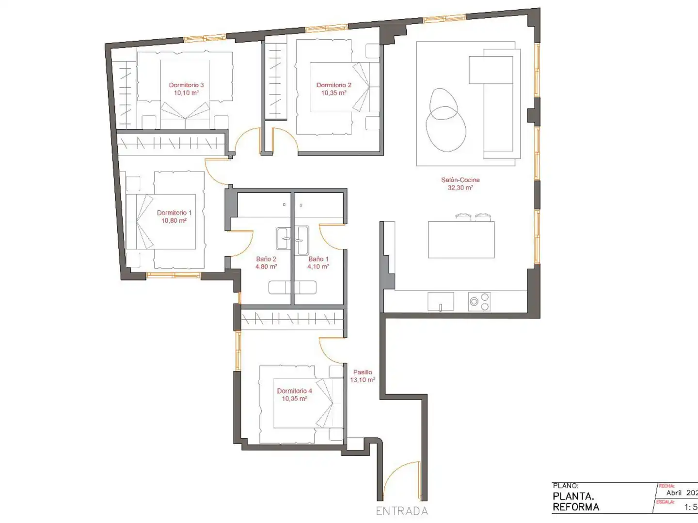 Flat for sale in Plaza Julián Romea, 3, Santa Catalina - San Bartolomé Flat for sale in Murcia with Air Conditioner, Heating and Terrace