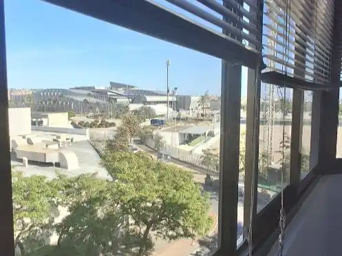 Vista exterior de Pis per a compartir en Málaga amb Aire condicionat, Terrassa i Moblat
