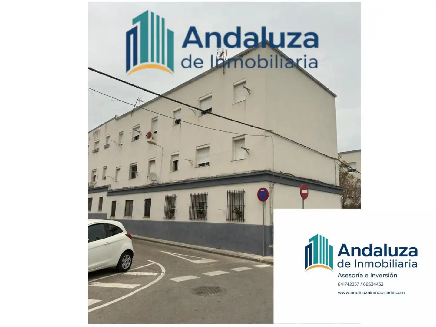 Exterior view of Flat for sale in Jerez de la Frontera  with Furnished and Video intercom