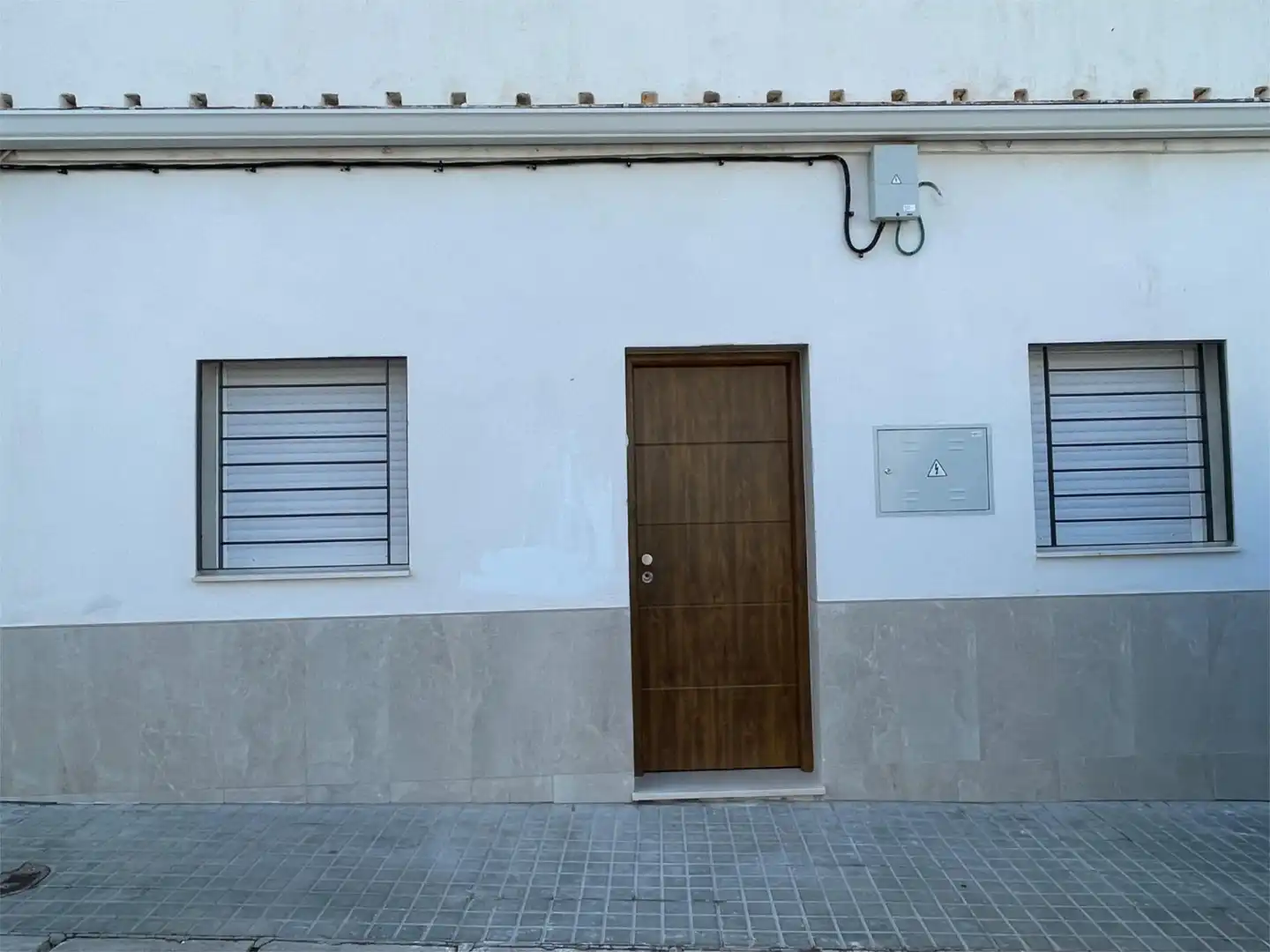 Vista exterior de Planta baja en venta en La Luisiana con Aire acondicionado y Terraza