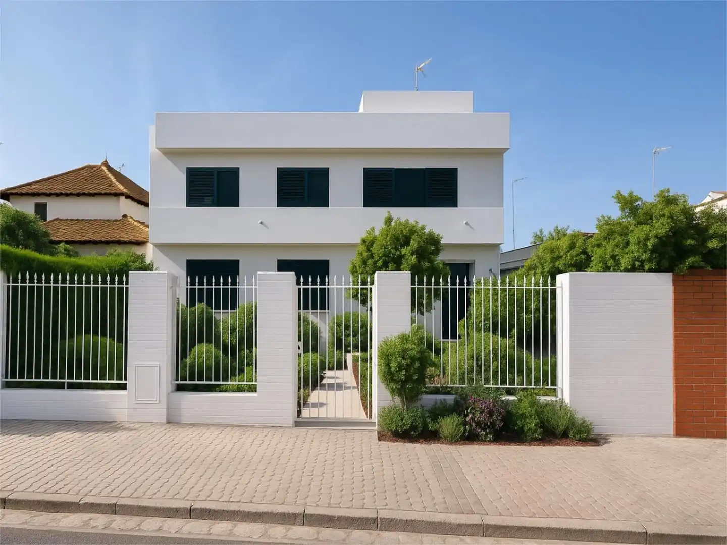Vista exterior de Piso en venta en  Sevilla Capital con Aire acondicionado, Terraza y Piscina