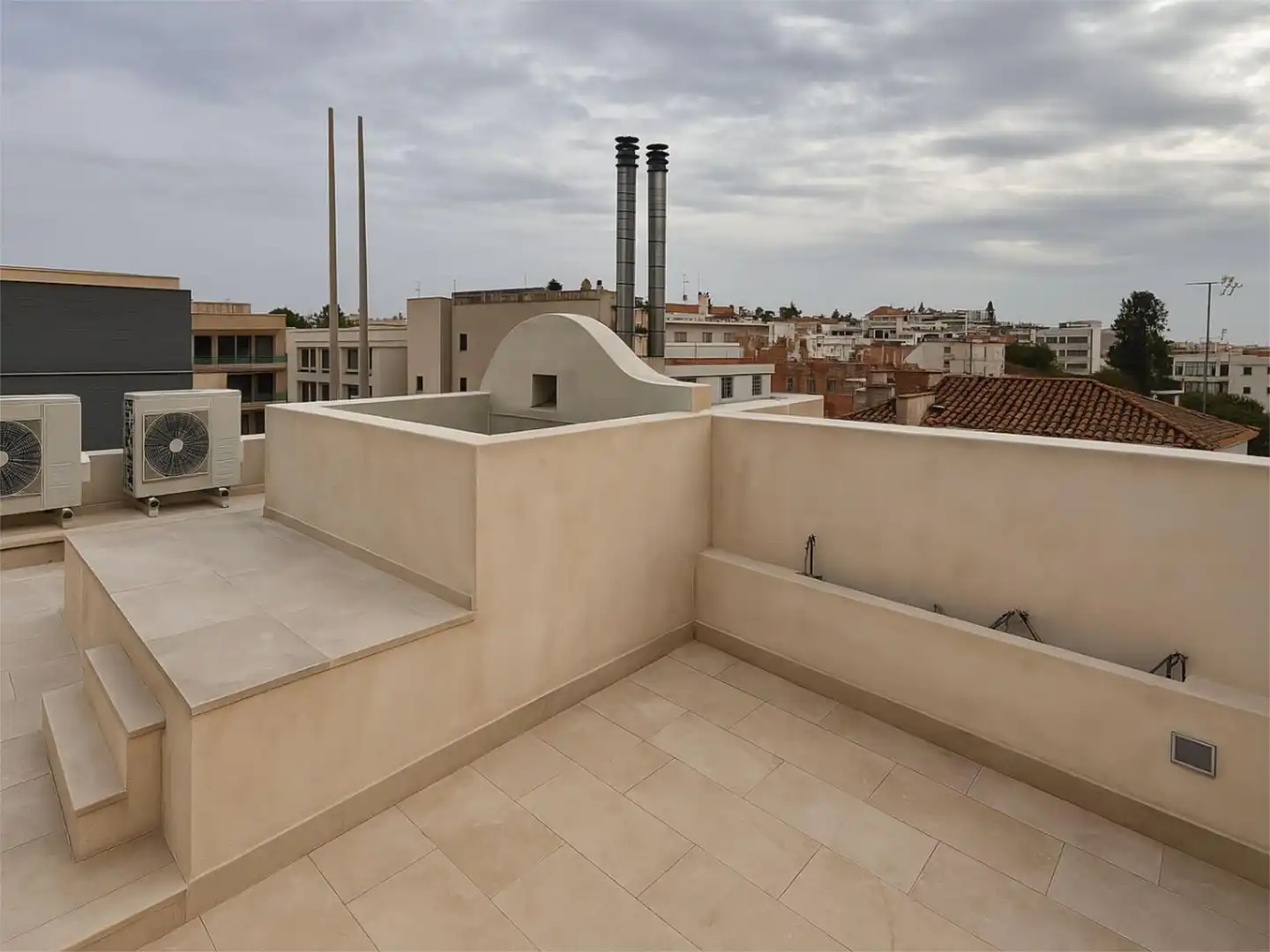 Terrace of Flat for sale in Sevilla  with Air Conditioner, Heating and Private garden