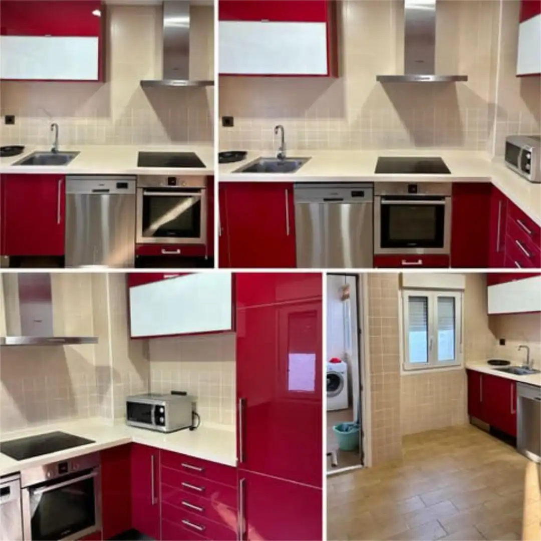Kitchen of Flat for sale in Puebla de la Calzada  with Furnished