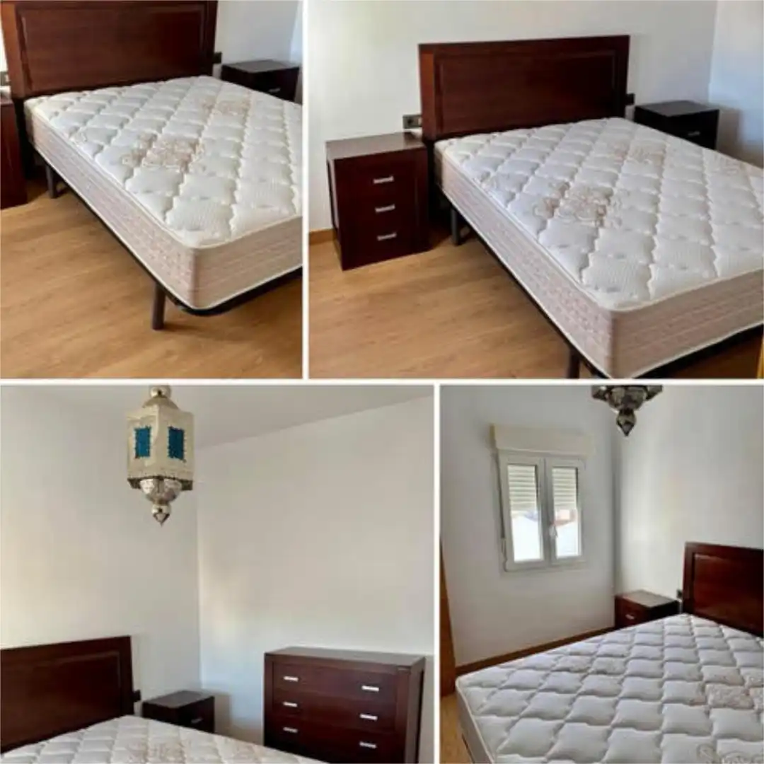 Bedroom of Flat for sale in Puebla de la Calzada  with Furnished