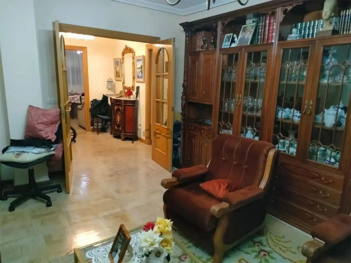 Living room of Flat for sale in Palencia Capital  with Terrace