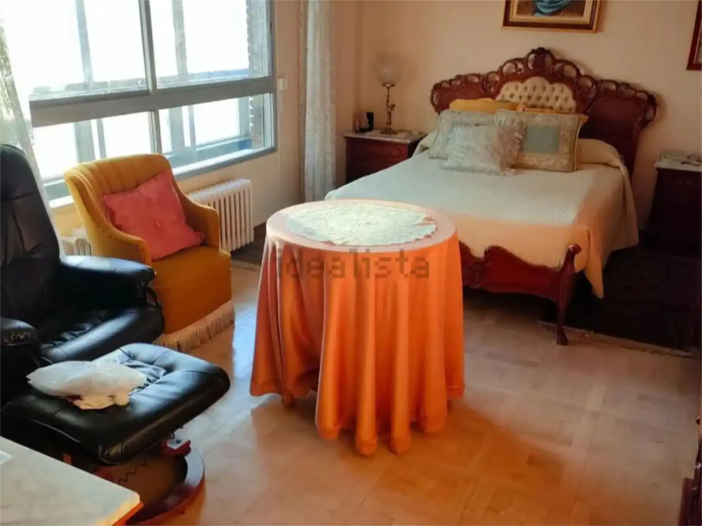 Bedroom of Flat for sale in Palencia Capital  with Terrace