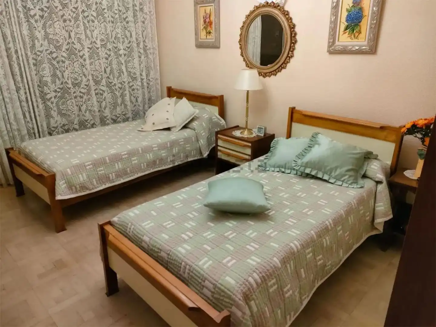 Bedroom of Flat for sale in Palencia Capital  with Terrace