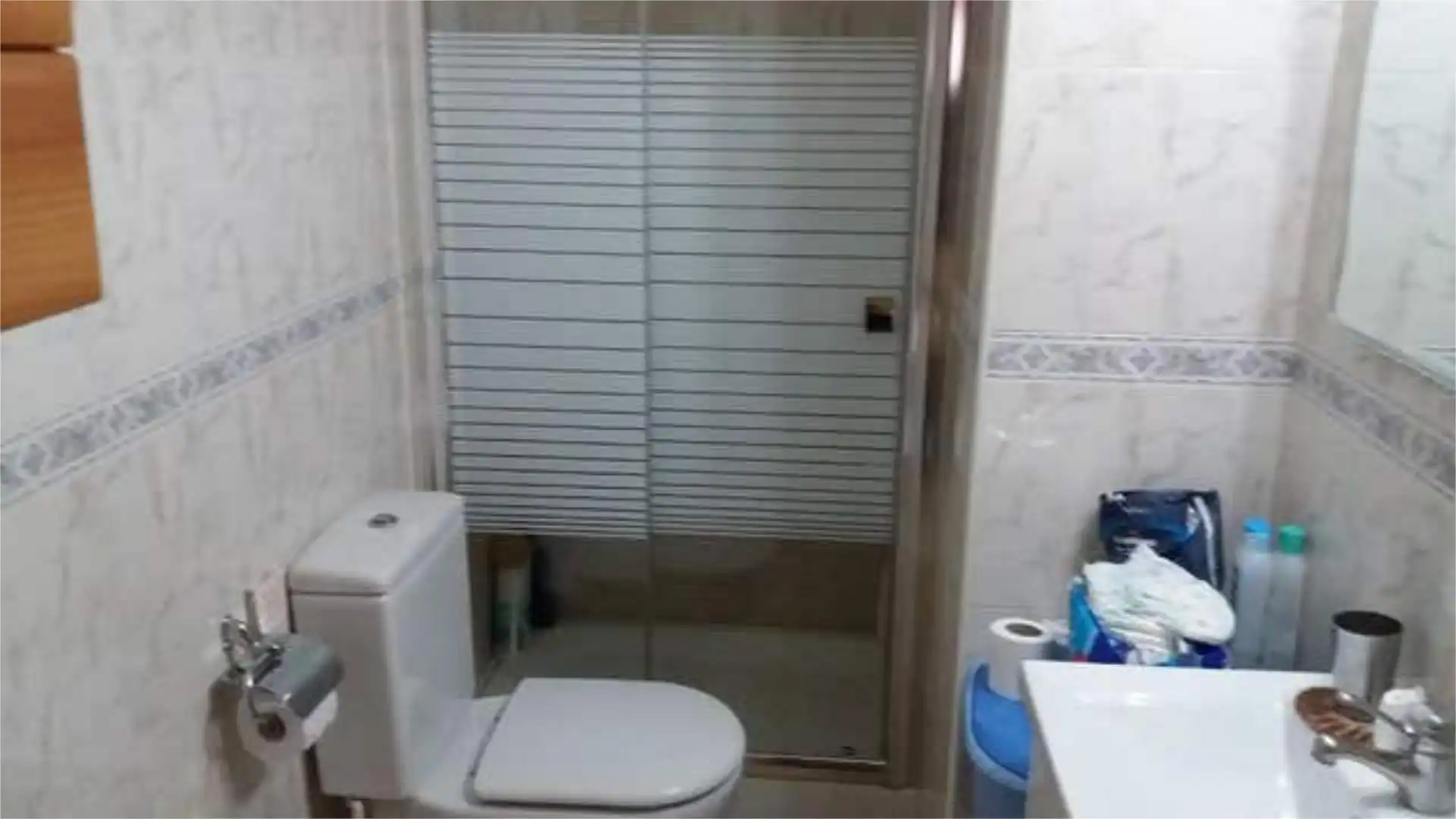 Flat for rent in La Flota Bathroom of Flat for rent in Murcia with Heating, Terrace and Furnished
