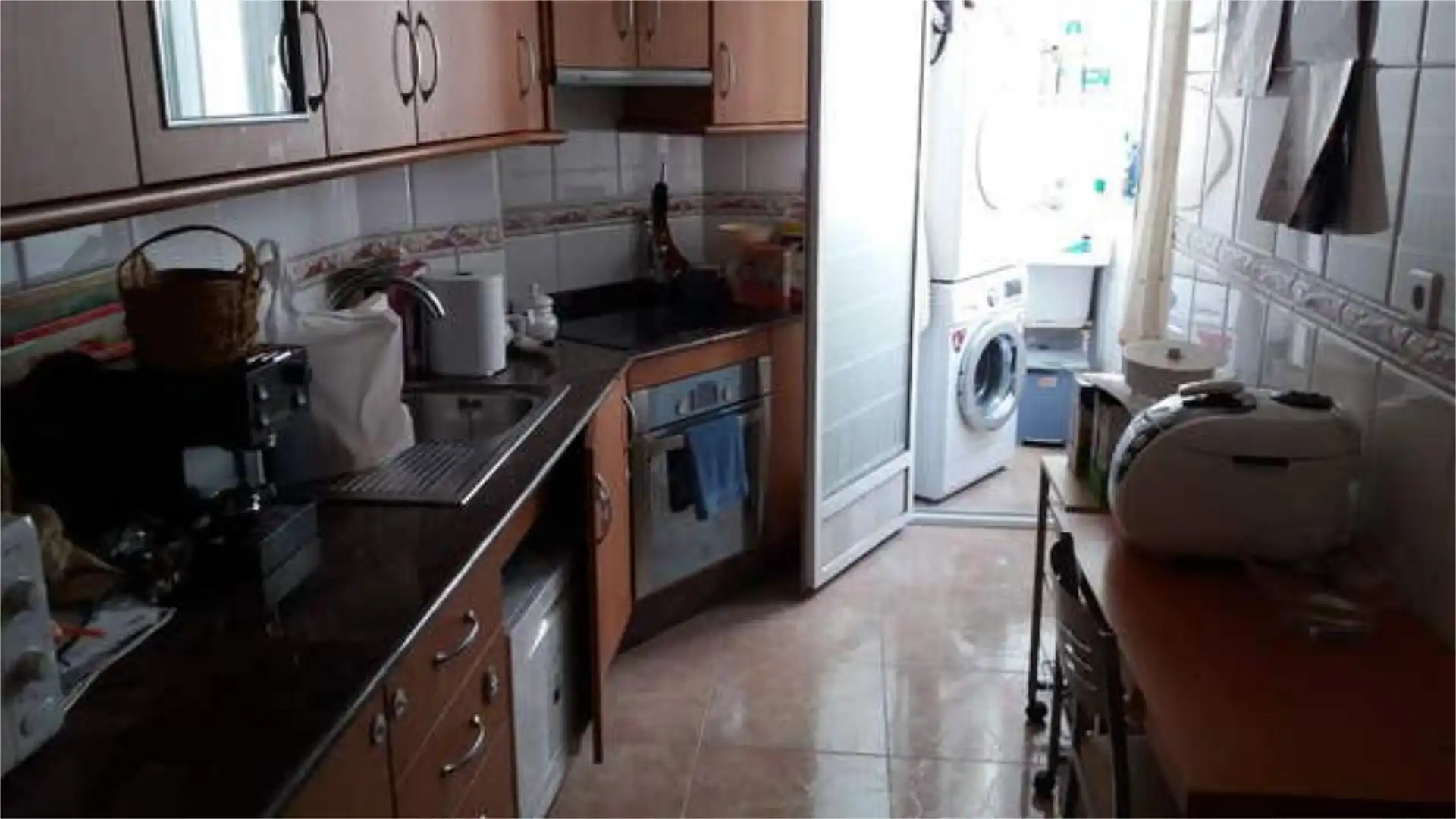 Flat for rent in La Flota Kitchen of Flat for rent in Murcia with Heating, Terrace and Furnished