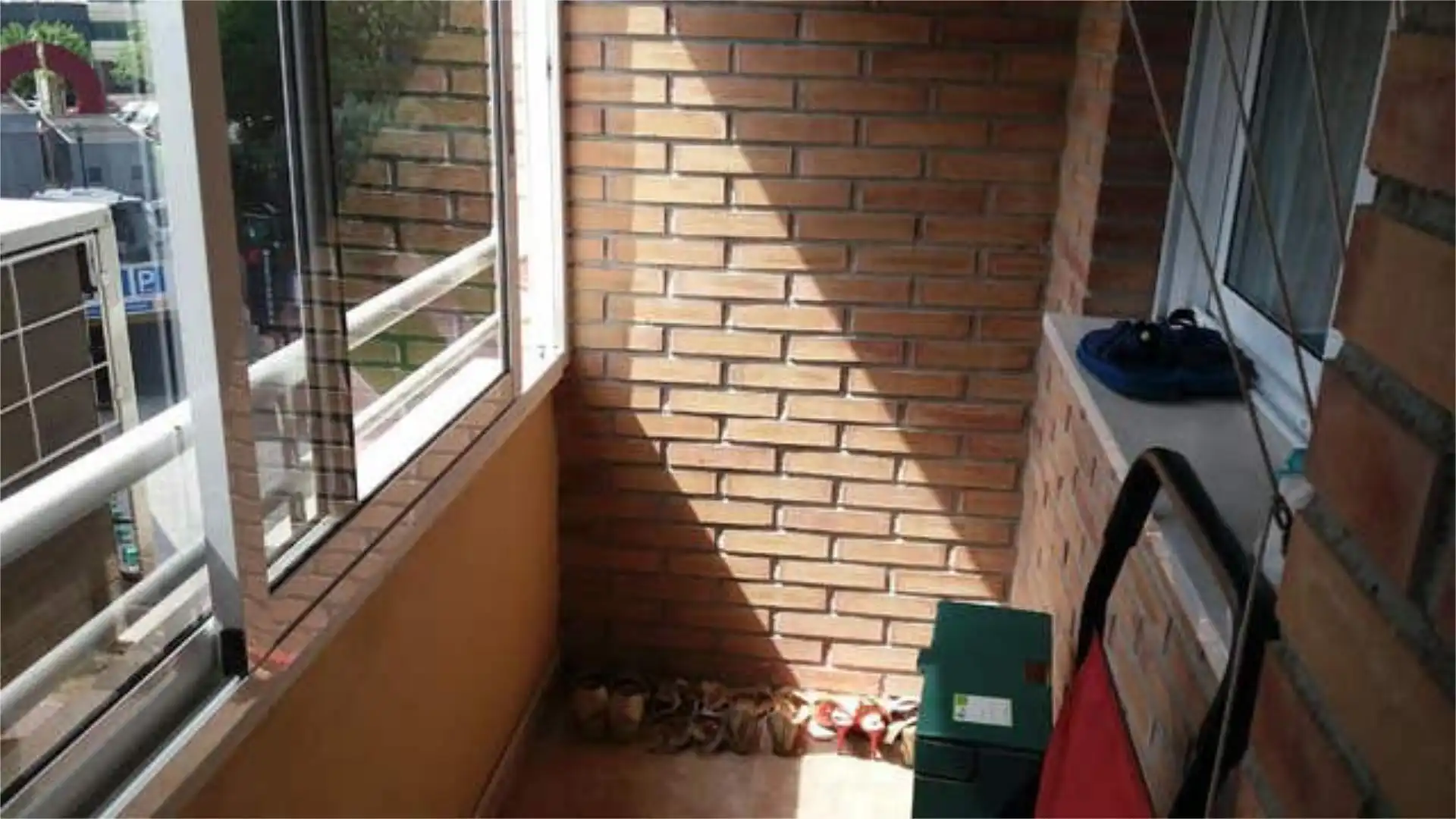 Flat for rent in La Flota Balcony of Flat for rent in Murcia with Heating, Terrace and Furnished