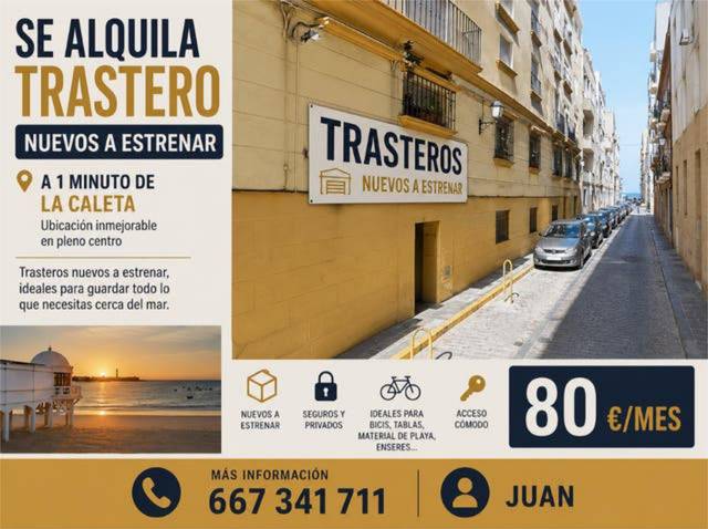 Trastero en Alquiler en La Caleta - La Viña
