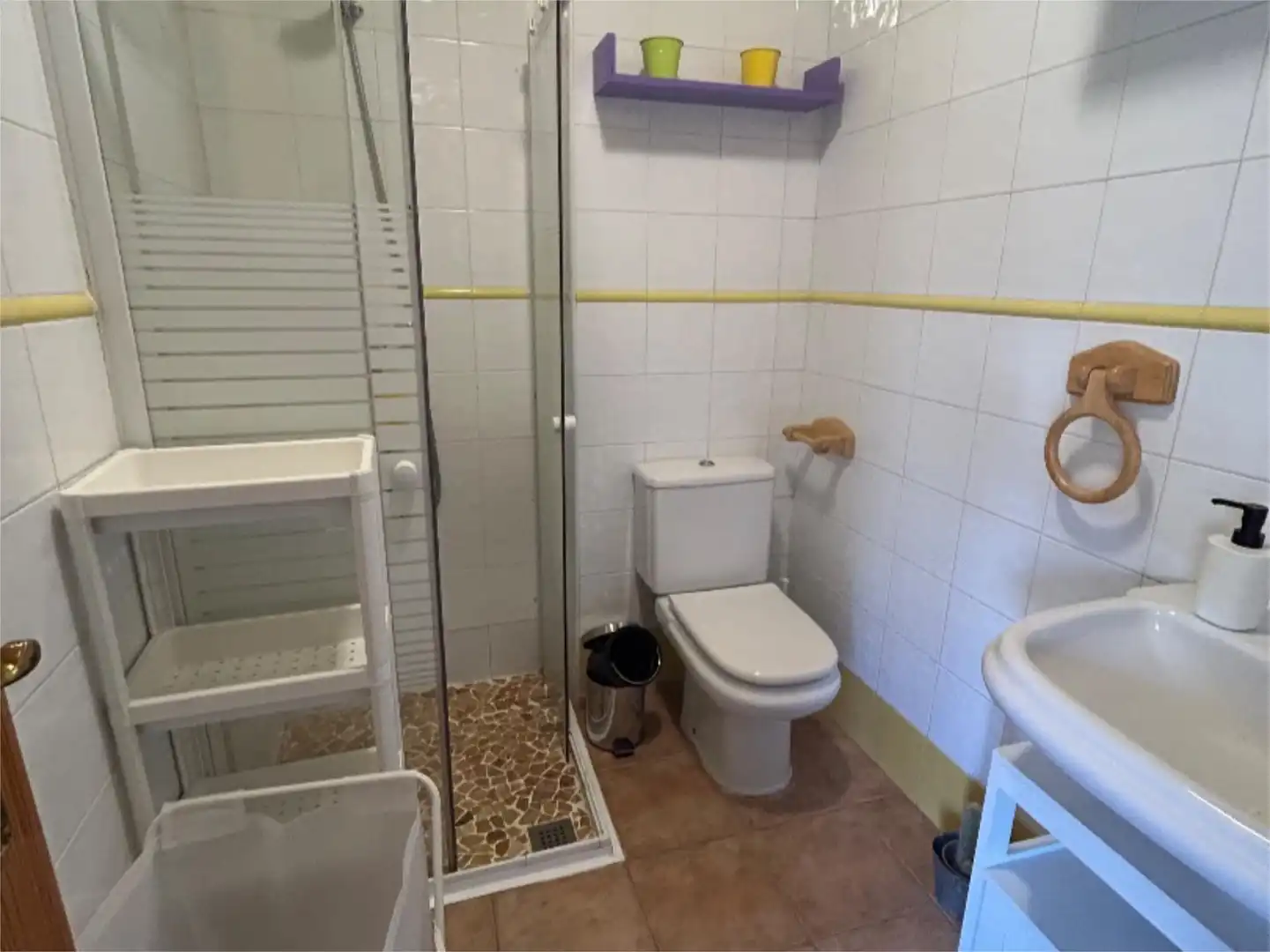 Dúplex de alquiler en Calle de Juan Izquierdo, 30, Casco Antiguo Baño de Dúplex de alquiler en Llíria con Aire acondicionado, Calefacción y Terraza