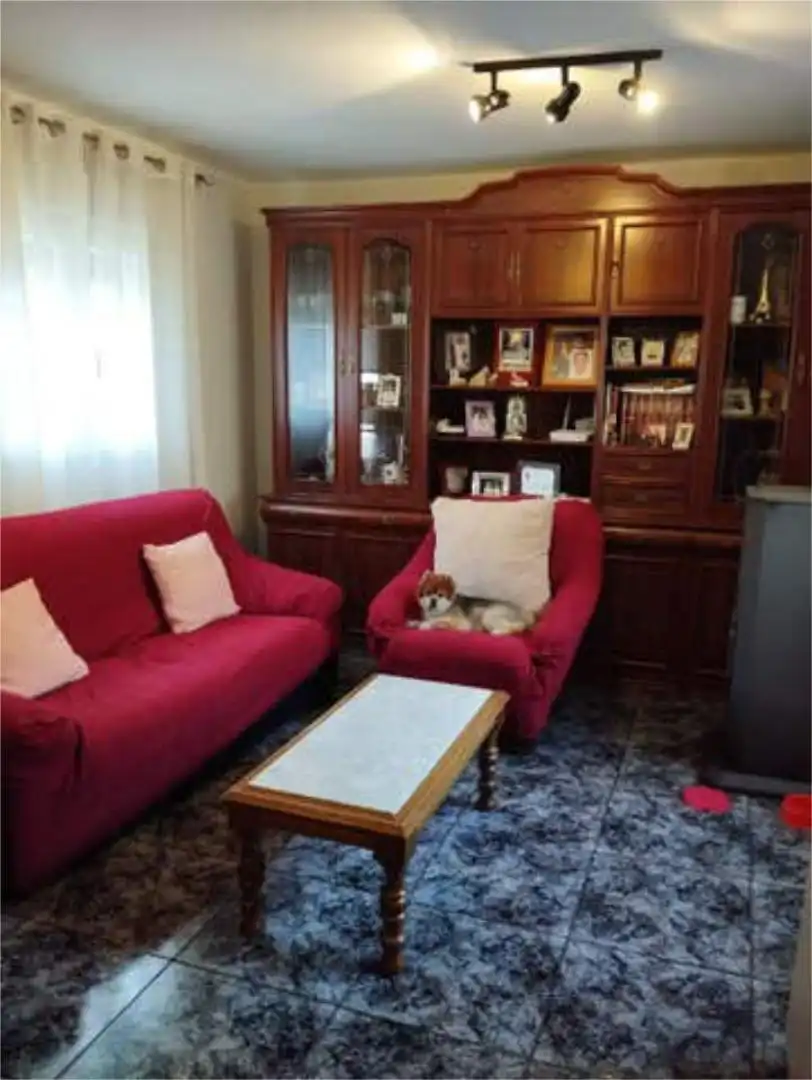 Sala de estar de Casa o chalet en venta en Almonacid de la Cuba con Terraza