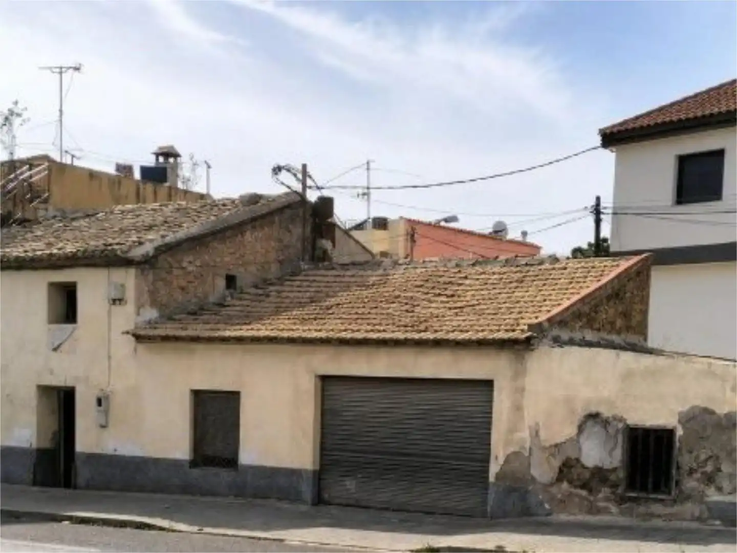 Vista exterior de Casa adosada en venta en  Murcia Capital con Trastero