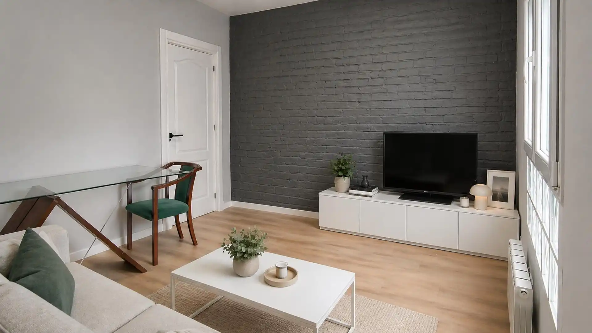 Piso en venta en Calle San Dictino, 9, Astorga Sala de estar de Piso en venta en Astorga con Amueblado