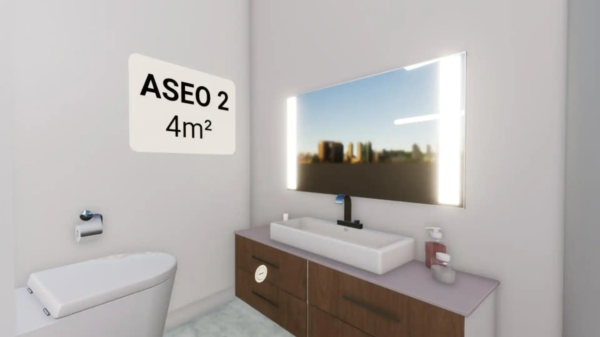 Baño de Local de alquiler en Oleiros