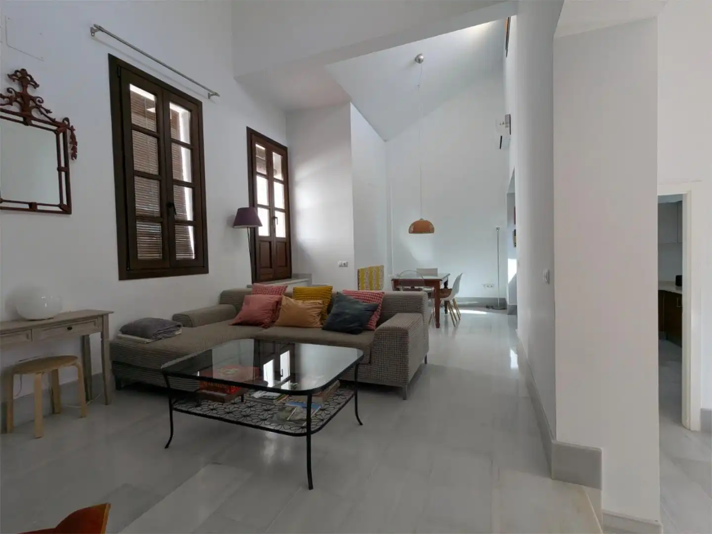 Sala de estar de Casa adosada en venta en Carmona con Aire acondicionado, Calefacción y Terraza