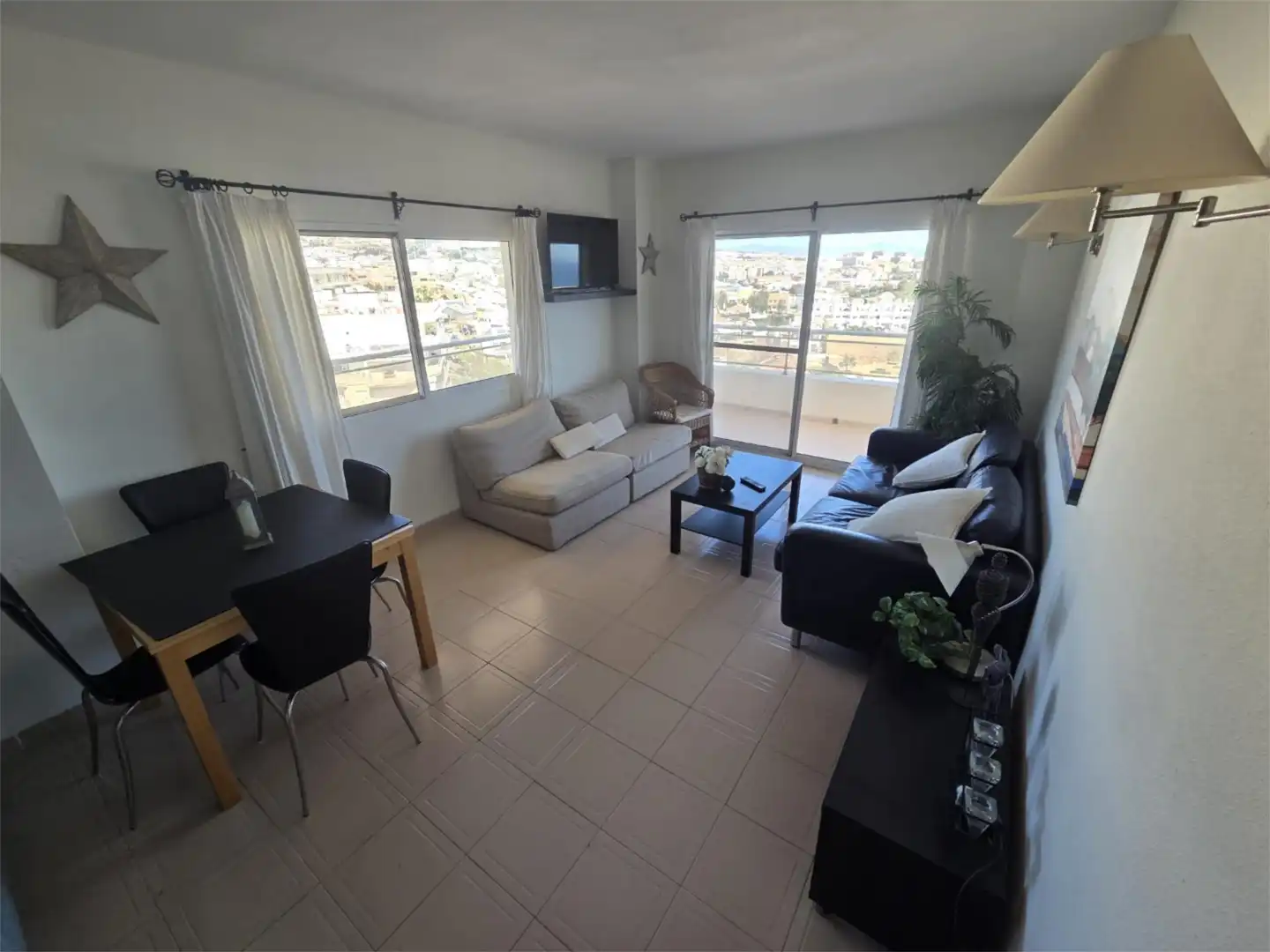 Flat for rent in Calle Ronda del Golf Este, 17, Hacienda Torrequebrada Living room of Flat for rent in Benalmádena with Private garden, Terrace and Swimming Pool