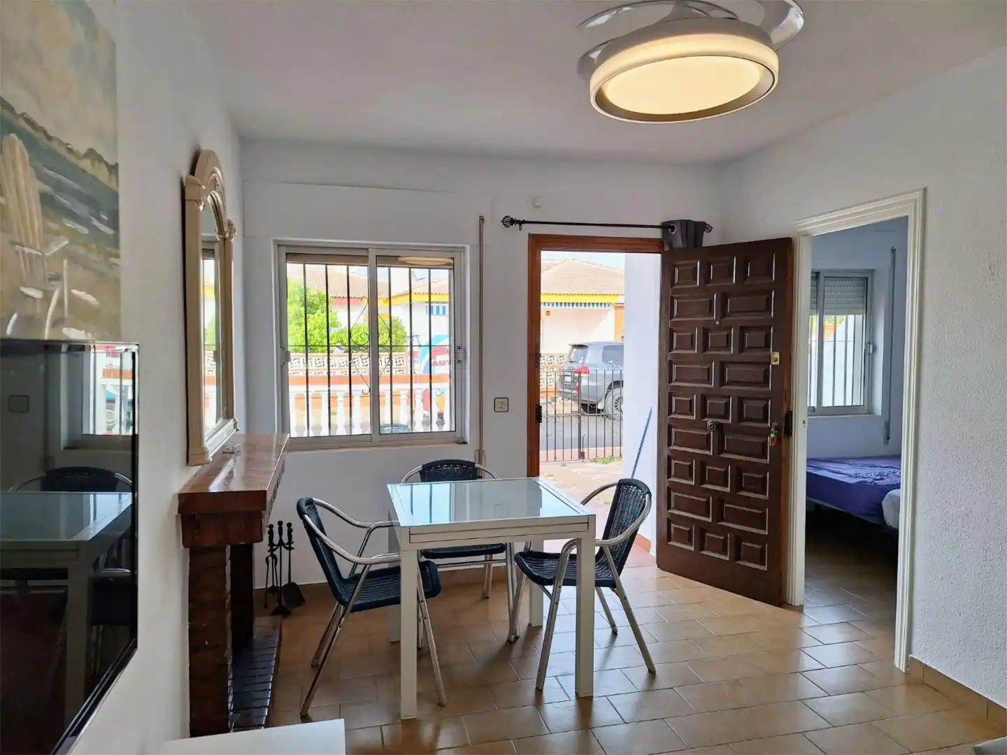 Casa o xalet de lloguer a Sector Gallareta, 89, Centro - Torre de la Higuera Menjador de Casa o xalet de lloguer en Almonte amb Terrassa, Piscina i Moblat