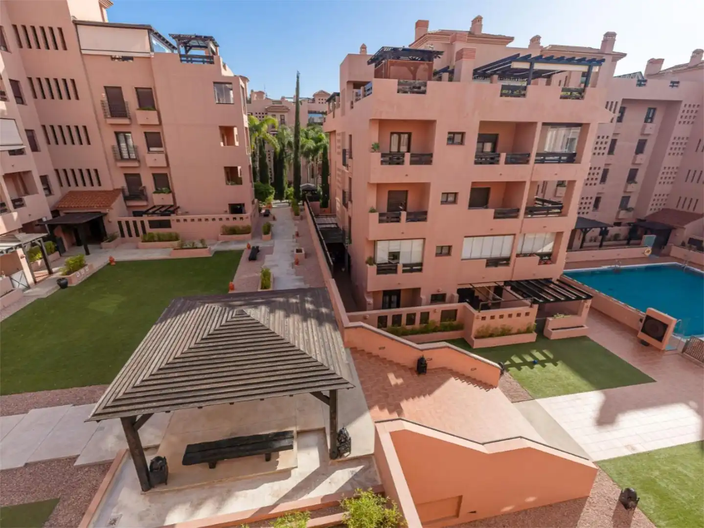 Terrace of Flat for sale in Benalmádena  with Air Conditioner, Heating and Storage room