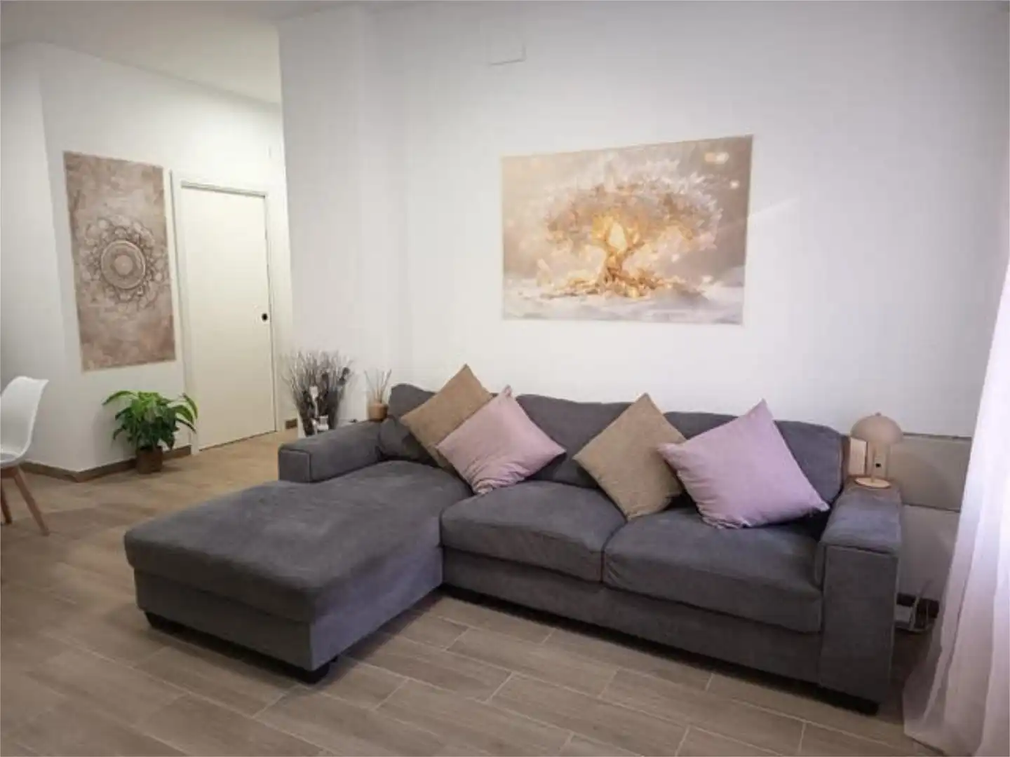 Apartament en venda a Santo Domigo Sala d'estar de Apartament en venda en Alicante / Alacant amb Moblat
