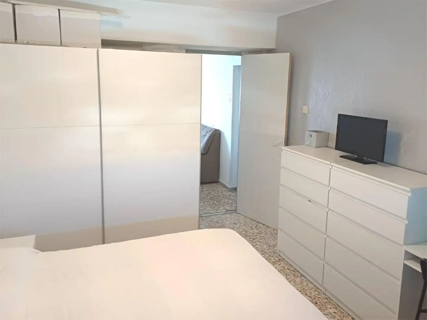 Flat for sale in Carretera de Ronda, 1, Oliveros - Altamira Bedroom of Flat for sale in Almería Capital with Balcony