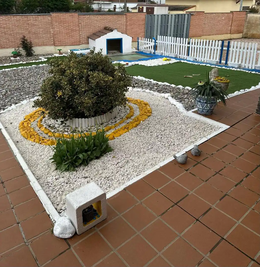 Jardín de Casa o chalet de alquiler en Villaquilambre con Calefacción, Jardín privado y Terraza