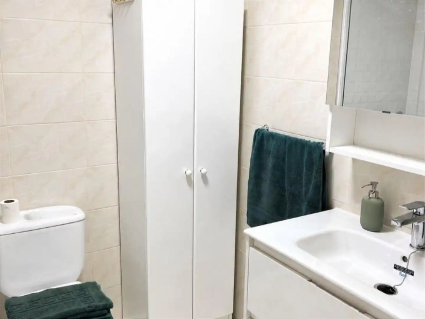 Flat for rent in Avenida de Cristobal Colón, 26, Zona Botánico Bathroom of Flat for rent in Puerto de la Cruz with Terrace and Swimming Pool