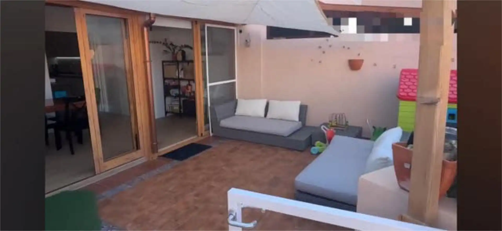 Terraza de Casa o chalet en venta en Santiago del Teide con Terraza y Piscina