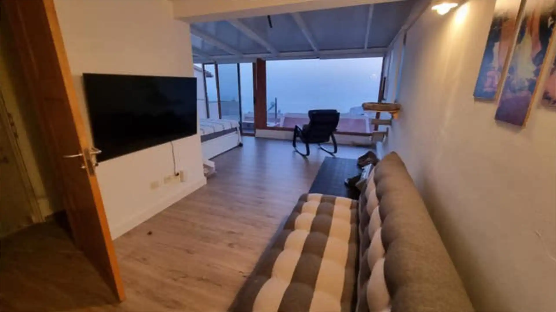 Sala de estar de Casa o chalet en venta en Santiago del Teide con Terraza y Piscina