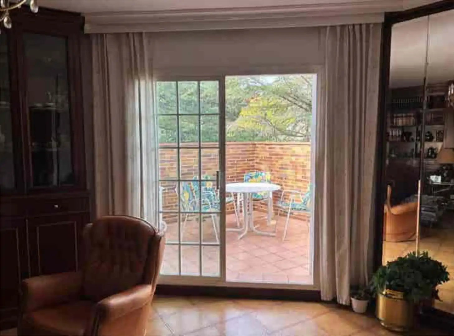 Terrasse von Wohnungen zum Verkauf in El Espinar mit Terrasse, Abstellraum und Möbliert