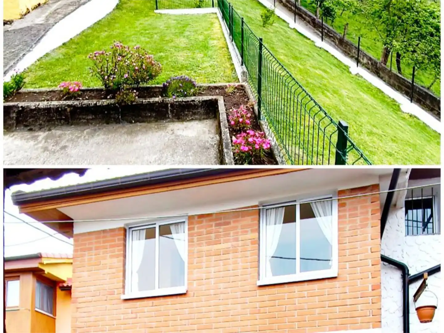 Vista exterior de Piso en venta en Mieres (Asturias) con Jardín privado, Terraza y Amueblado