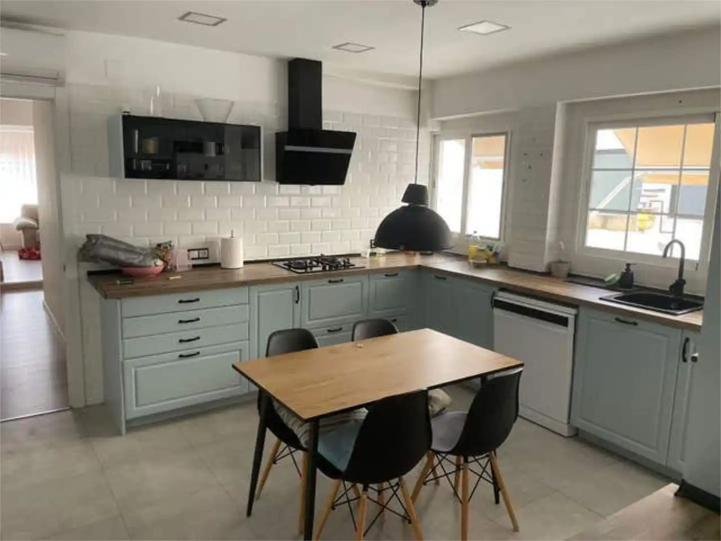 Cocina de Apartamento de alquiler en  Valencia Capital