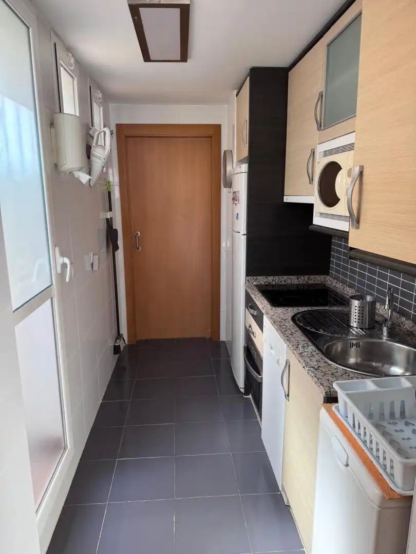 Flat for sale in Calle Albardín, 84, Las Salinas Kitchen of Flat for sale in Vera with Air Conditioner, Terrace and Swimming Pool