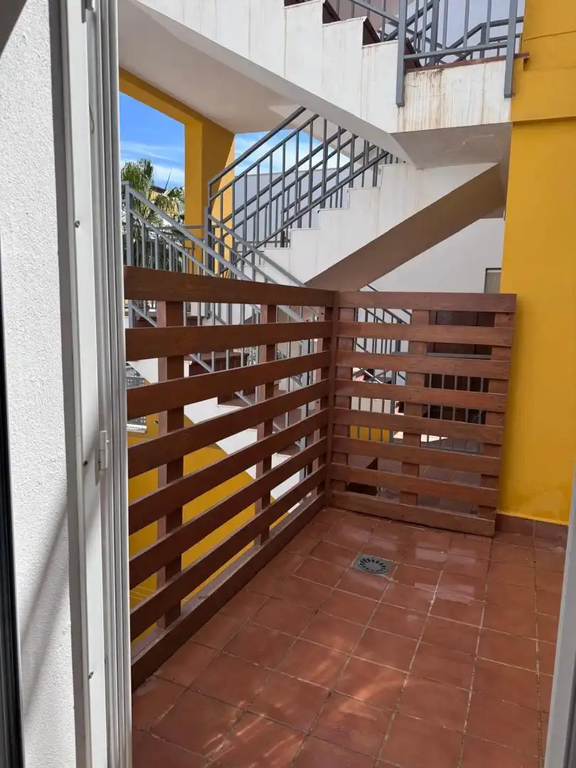 Flat for sale in Calle Albardín, 84, Las Salinas Balcony of Flat for sale in Vera with Air Conditioner, Terrace and Swimming Pool