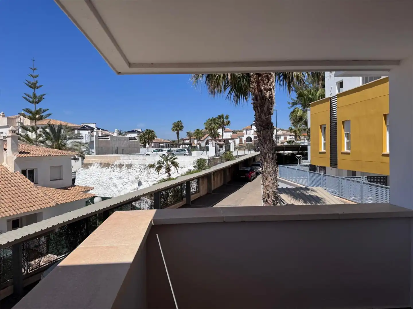 Flat for sale in Calle Albardín, 84, Las Salinas Balcony of Flat for sale in Vera with Air Conditioner, Terrace and Swimming Pool