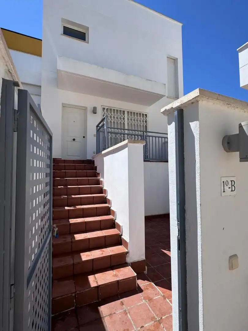 Flat for sale in Calle Albardín, 84, Las Salinas Balcony of Flat for sale in Vera with Air Conditioner, Terrace and Swimming Pool
